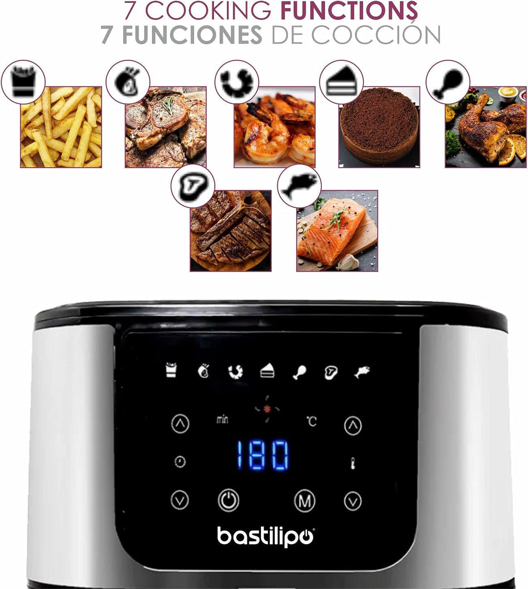 AF-1800, Dragon Air Fryer, Luftfritteuse, 5,5 Liter