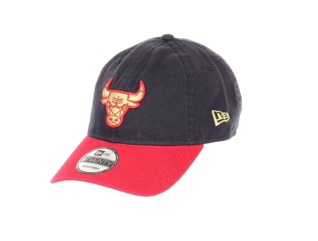 New Era NBA 9Twenty Cap Basketball Basecap verstellbar Strapback Kappe Einheitsgrösse #1-Bulls-Navy-