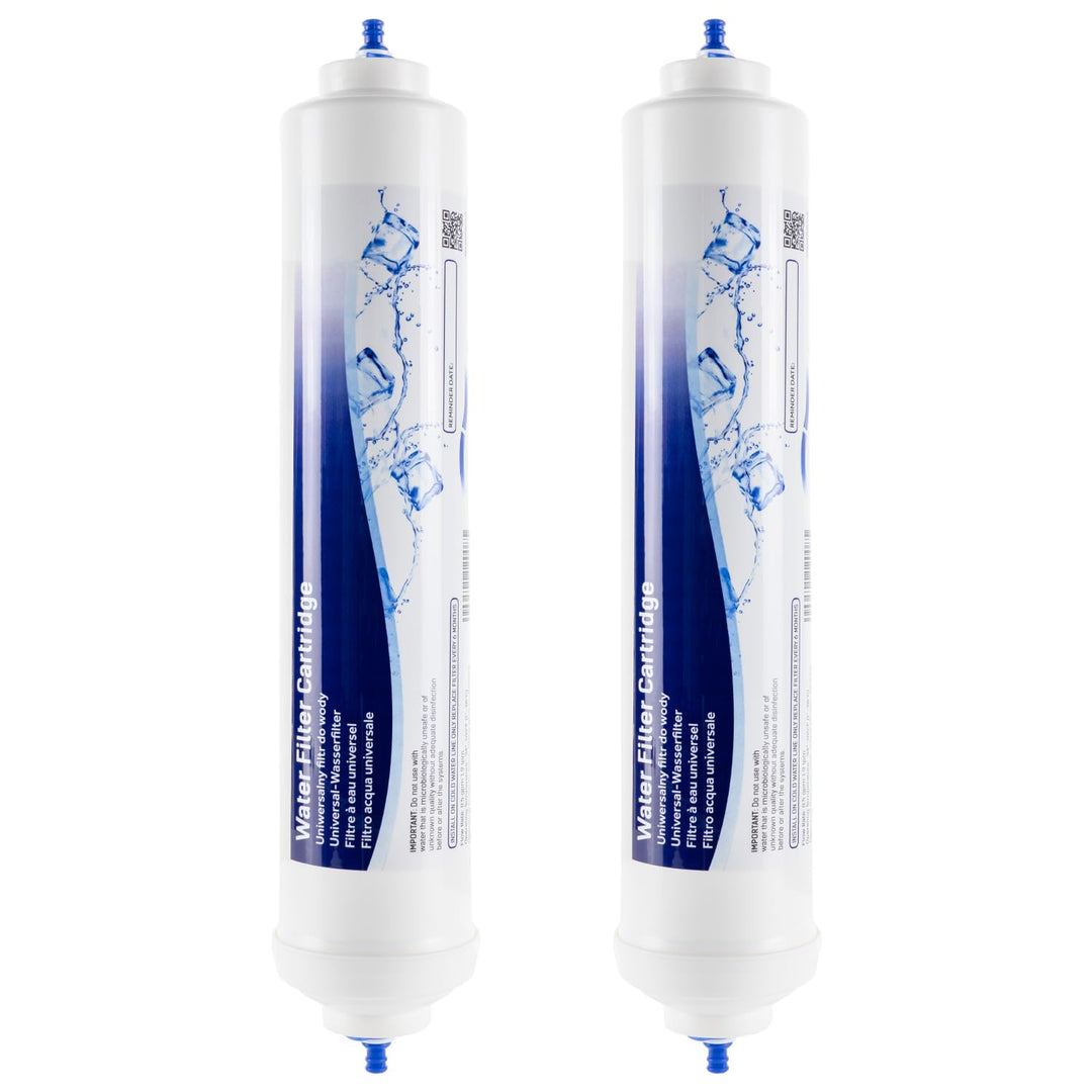 Aqualogis Wasserfilter Kühlschrank Ersatz mit Daewoo, Samsung, LG, BEKO, Bosch, Siemens 1/4 Push Fit