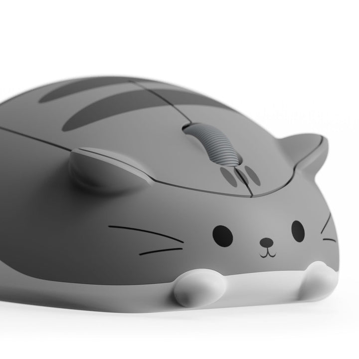 Akko Niedliche kabellose Maus mit Katzenmotiv, Gaming-Maus, Tri-Mode-Verbindung Bluetooth 3.0/5.0/2.