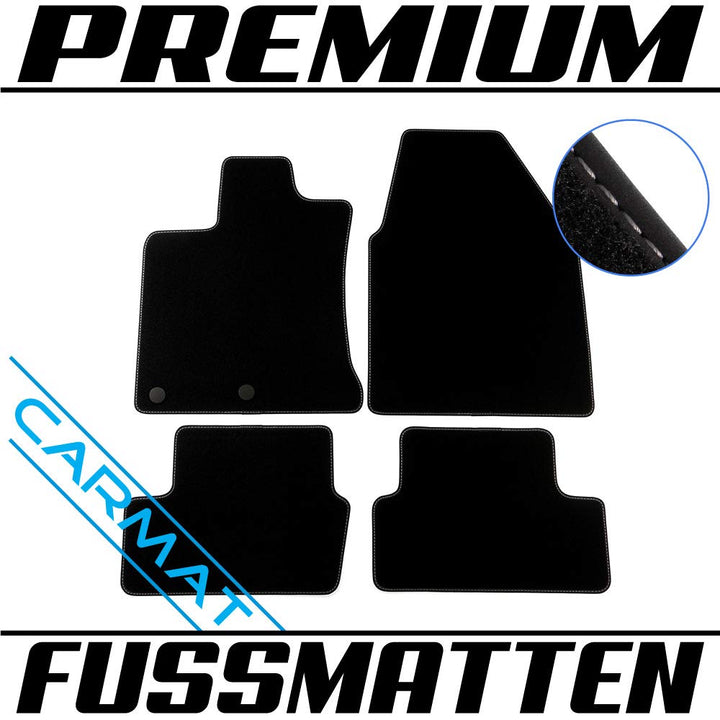 CARMAT Fussmatten Premium NI/QSHY06/P/B