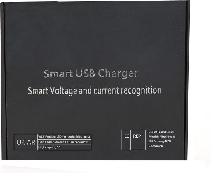 ideallife Superschnelles USB Ladegerät, 70W 12A 4-Port USB Ladestation 20W PD Ladegerät und QC3.0 Mu
