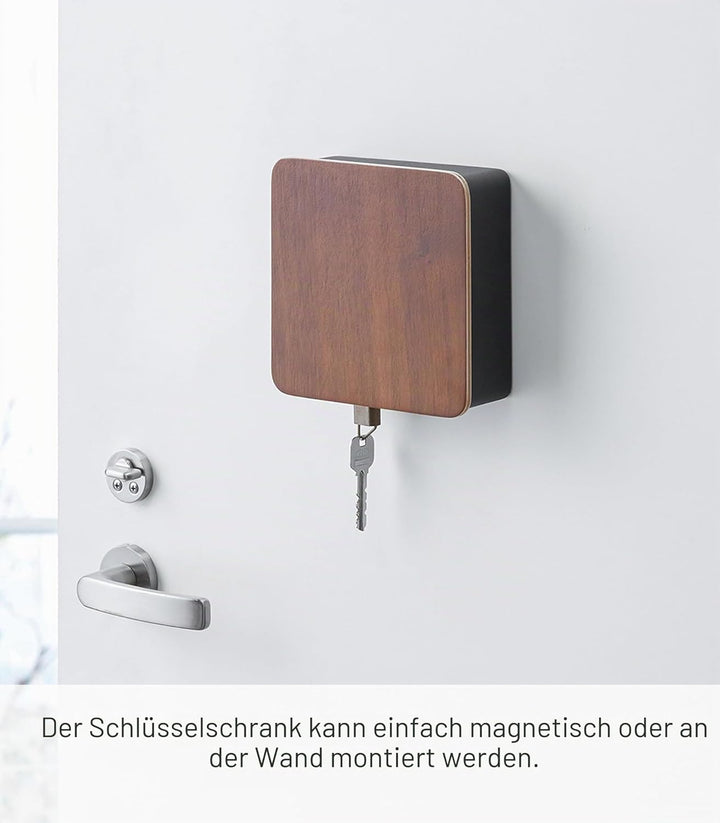 Magnetic key box - Rin - brown Schwarz, Schwarz