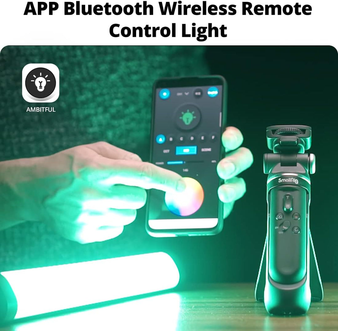 AMBITFUL A2 Vollfarbiges RGB-Röhrenlicht, CRI 95 TLCI 97 Genaue Farbe, 2500K-8500K, RGB CCT HSI Modu