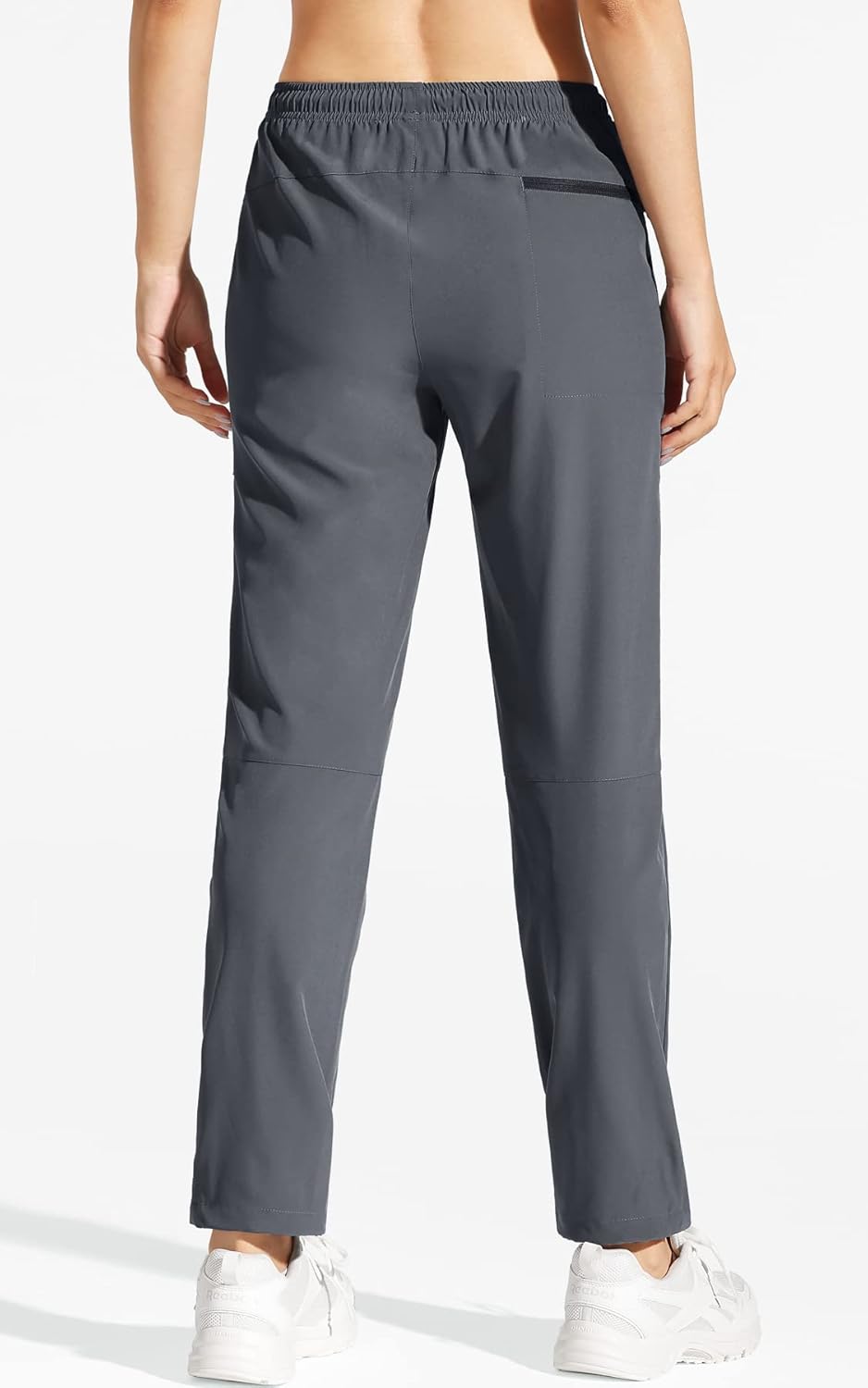 MOCOLY Damen Wanderhose Cargohose Wasserdicht Elastische Outdoorhose Cargo Jogginghose Trekkinghose