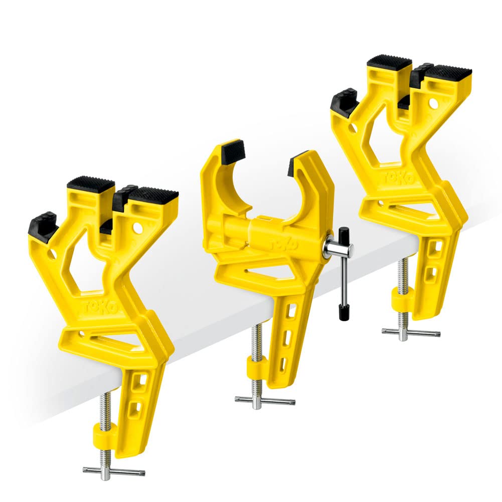 Toko Reparatur Tool Ski Vise Race Gelb, Gelb