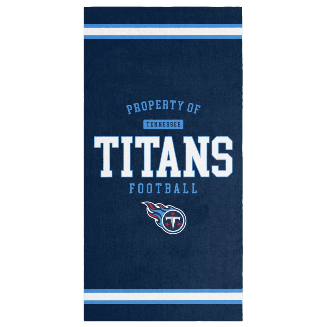 FOCO NFL Strandtuch Property of Tennessee Titans Football