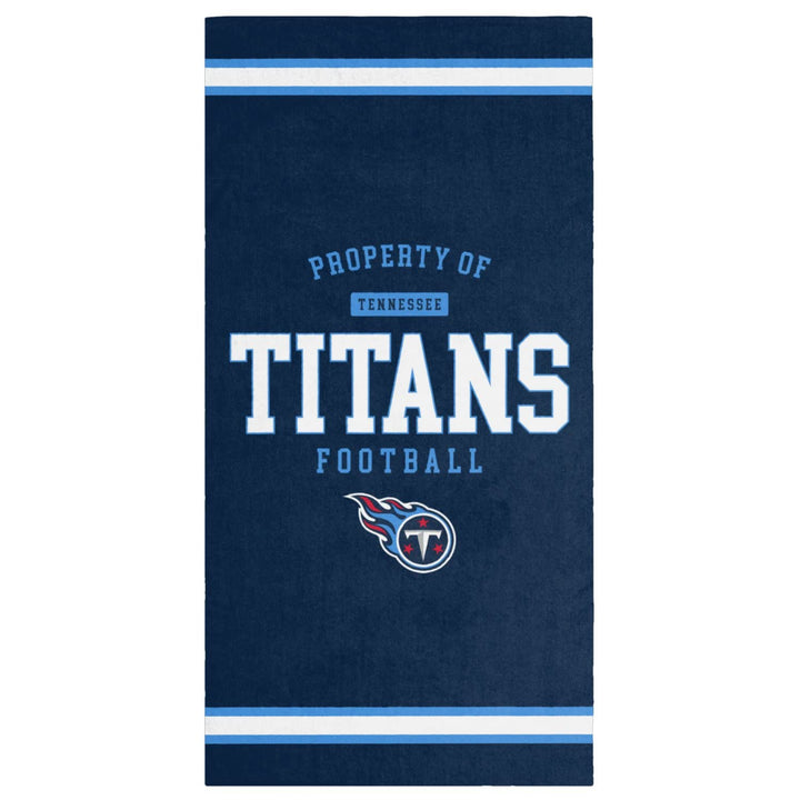 FOCO NFL Strandtuch Property of Tennessee Titans Football