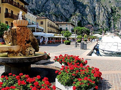 CALVENDO Puzzle Altstadt von Limone sul Garda 1000 Teile Lege-Grösse 64 x 48 cm Foto-Puzzle Bild von