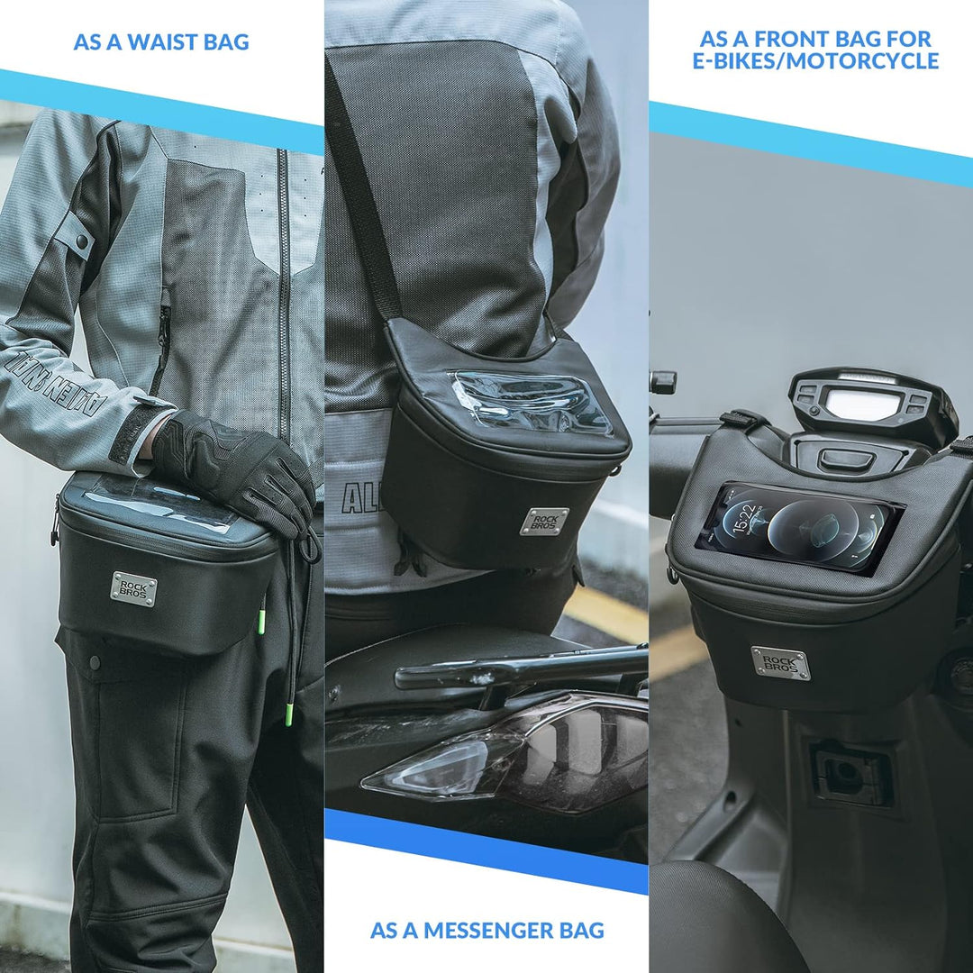 ROCKBROS Motorradtasche Motorrad Satteltaschen Wasserdicht Motorrad Werkzeugtasche Aufbewahrungstasc