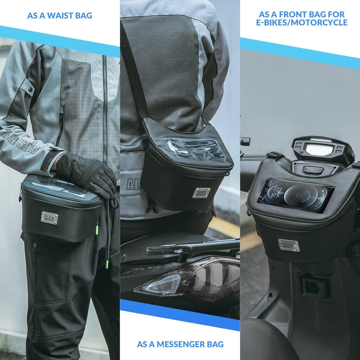 ROCKBROS Motorradtasche Motorrad Satteltaschen Wasserdicht Motorrad Werkzeugtasche Aufbewahrungstasc