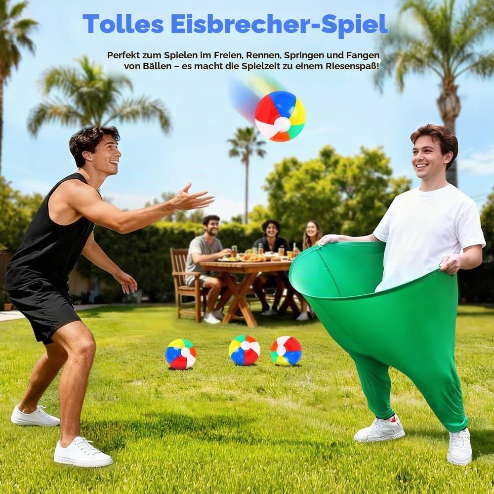 2 Stück Granny Pants Wurfspiel, Granny Pants Yard Game für Erwachsene und Kinder, mit 12 Hüpfbällen