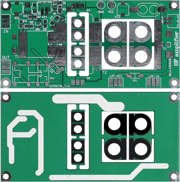 Leistungsverstärker-Bausatz, DIY Kit 70 W SSB Linear HF Leistungsverstärker 3,5–30 für FT-817 KX3 Ra