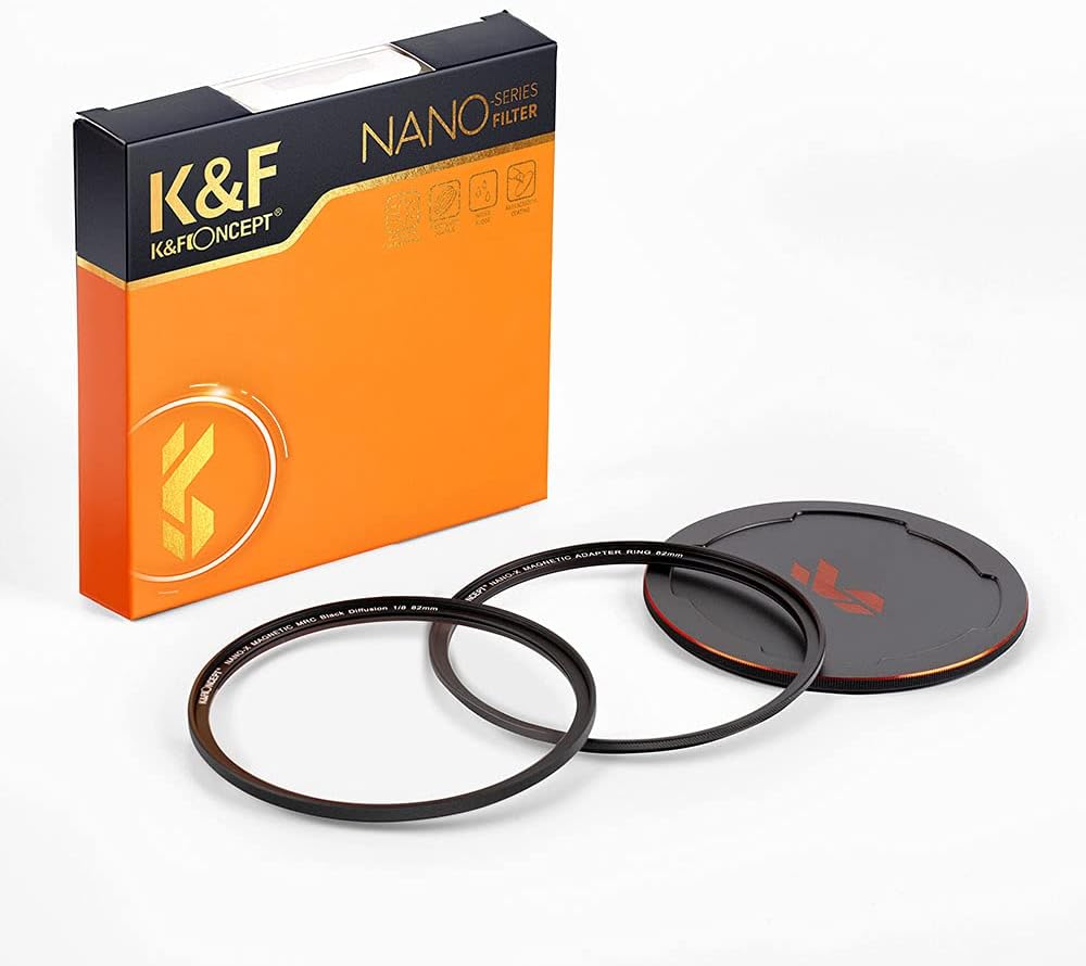 K&F Concept Nano X-Serie Black-Mist 1/8 magnetisch Magnetfilter Black Promist 1/8 Filter Effektfilte