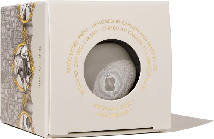 Ferris Wheel Press Calligraphy Ink | Pressman Grey | 28ml Grey 28 ml, Grey 28 ml