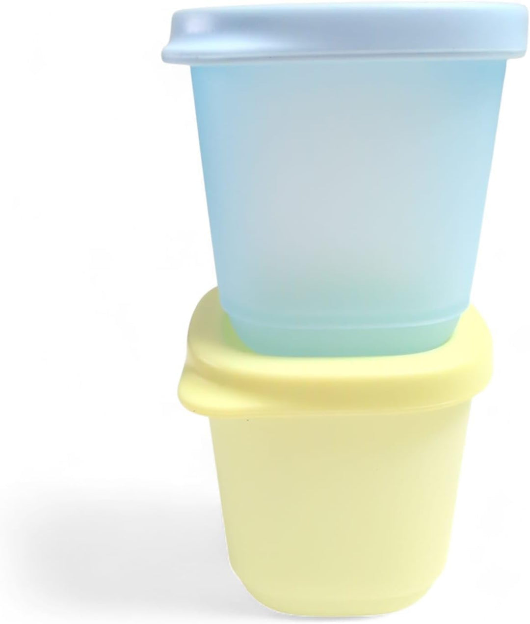 Tupperware Kühlschrank Wichtel Midgets 110ml 2er Mini Set Liliputbecher Wichtelbecher Minis Gefrierb