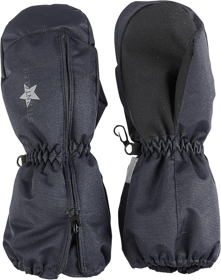 Sterntaler Stulpen-Handschuhe mit mittigem Reissverschluss 3 Marine, 3 Marine