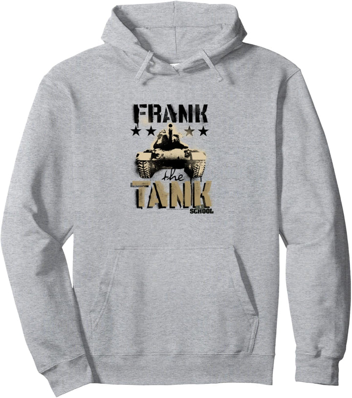 Old School Frank The Tank Portrait Pullover Hoodie