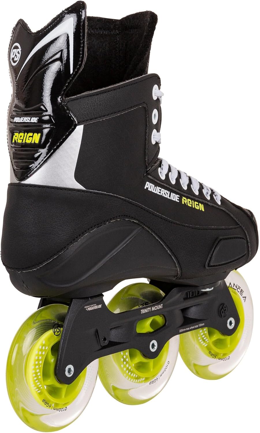 Powerslide Inline Skate Atlas 100, für Inline Hockey, für Damen und Herren 42, 42