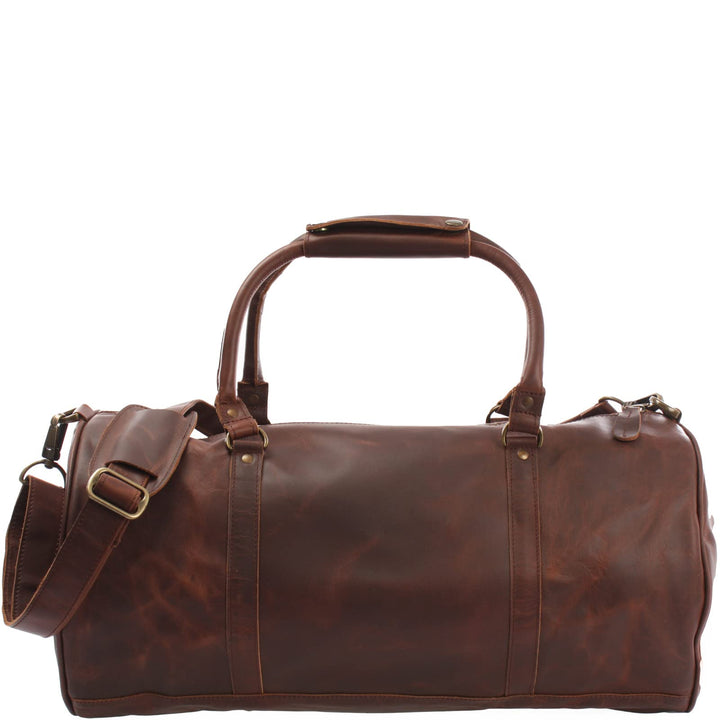 LECONI Reisetasche für Damen & Herren Ledertasche Weekender gross Sporttasche Männer + Frauen Handge