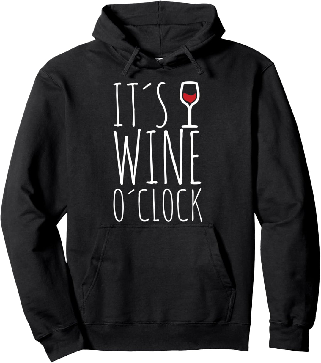 Zeit für ein Wein - Lustiges Rheingau Winzer Weinzeit Pullover Hoodie