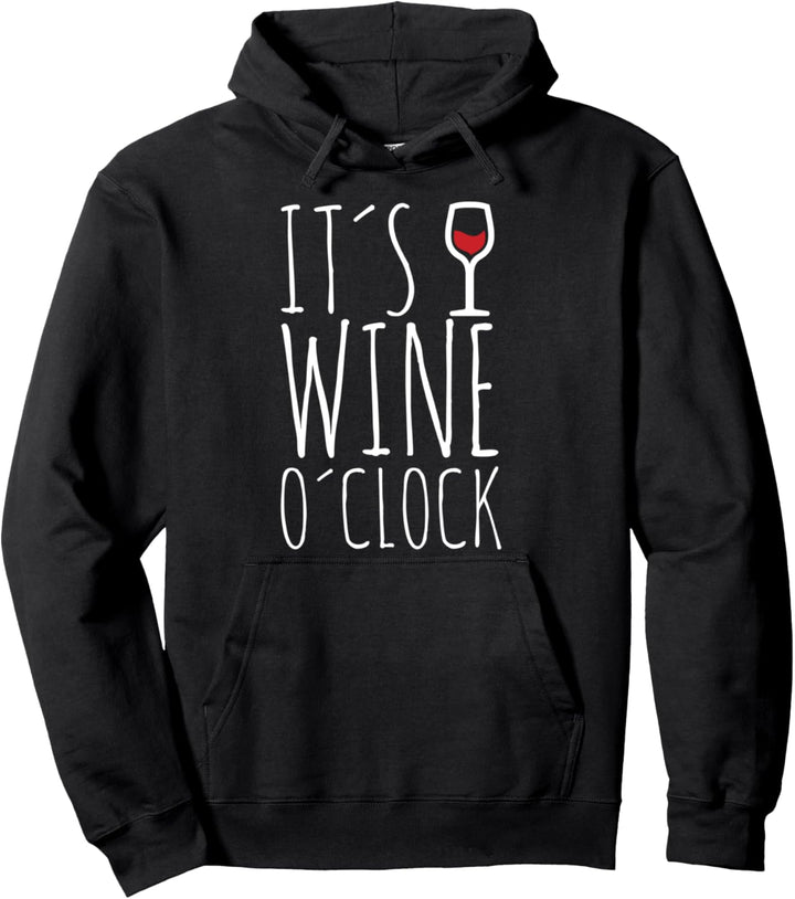 Zeit für ein Wein - Lustiges Rheingau Winzer Weinzeit Pullover Hoodie