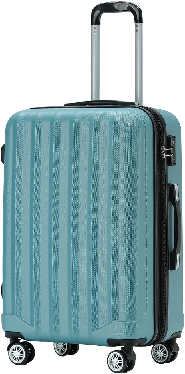 BEIBYE TSA-Schloss 2080 Hangepäck Zwillingsrollen neu Reisekoffer Koffer Trolley Hartschale Set-XL-L