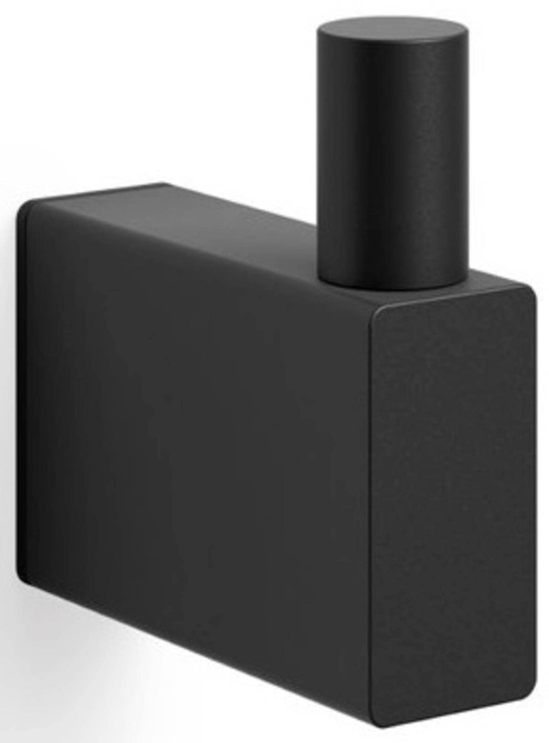 LINEA towel hook, small Black wall mount Schwarz, Schwarz