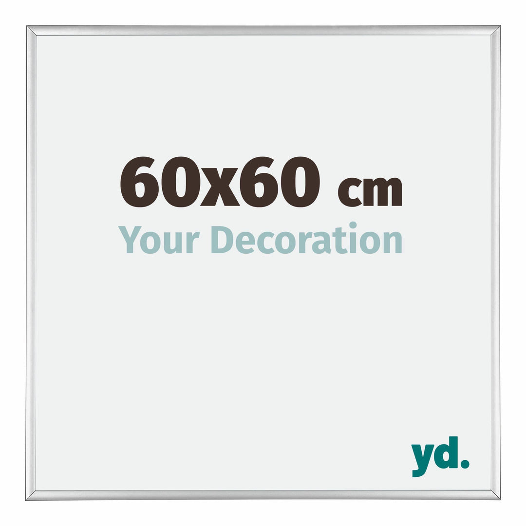yd. Your Decoration - Bilderrahmen 60x60 cm - Bilderrahmen aus Aluminium mit Acrylglas - Antireflex