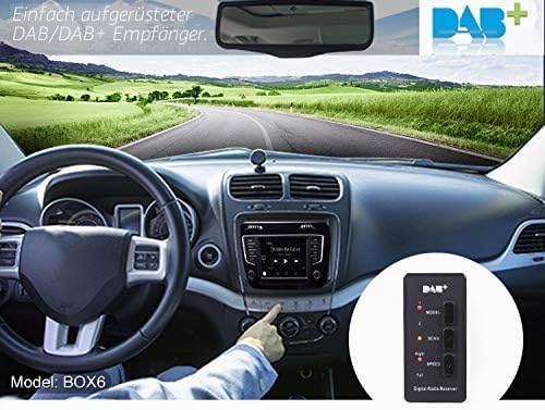 EZoneTronics DAB+ Digital Signal Receiver USB Adapter für Audi BMW Benz Volvo Ford Peugeot Citroen D