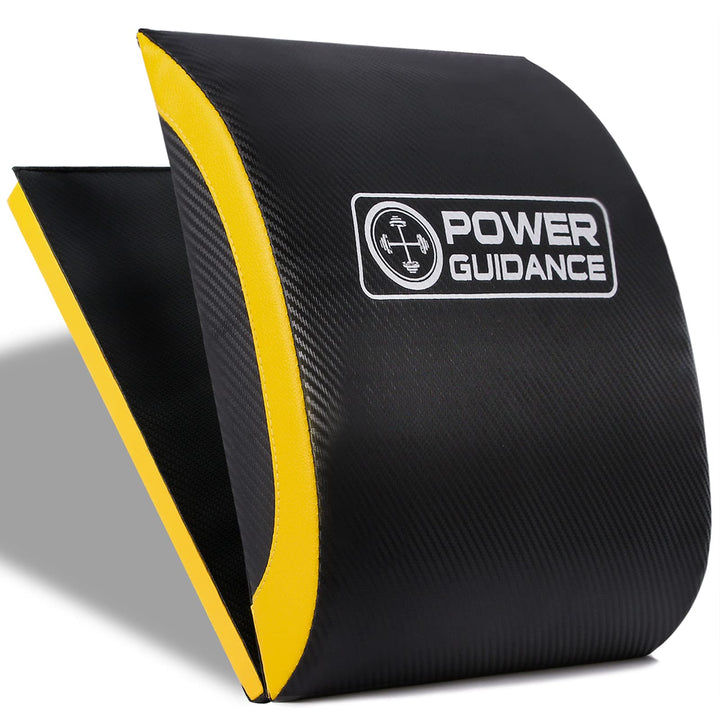 POWER GUIDANCE, Bauchmuskel-Matte，Ab Übung Matte Core Trainer，Sit-Up-Pad Bauch- und Rumpftrainer-Mat