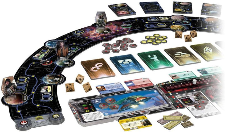 Asmodee | Fantasy Flight Games | Star Wars: Outer Rim | Expertenspiel | Brettspiel | 1-4 Spieler | A