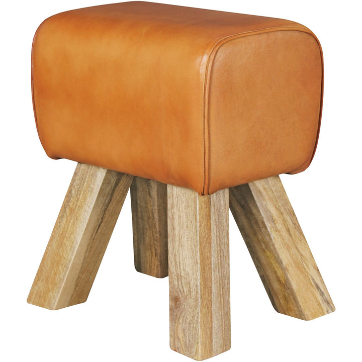 FineBuy Design Turnbock Sitzhocker 40 x 30 x 47 cm | Turnhocker Hocker Beistellhocker Fusshocker Bra