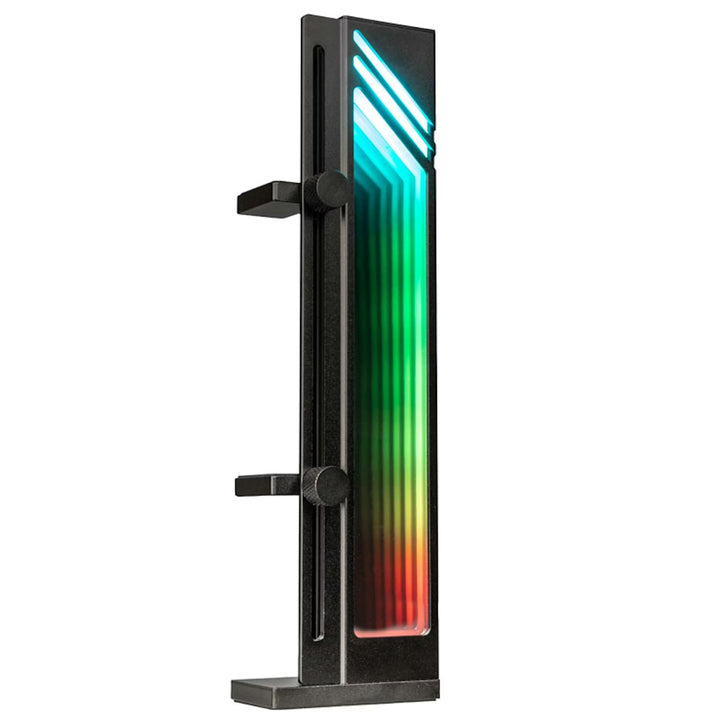 KOLINK Core Pro GPU-Halterung, Infinity Mirror ARGB-Effekt, Höhenverstellbar, Eloxiertes Aluminium,
