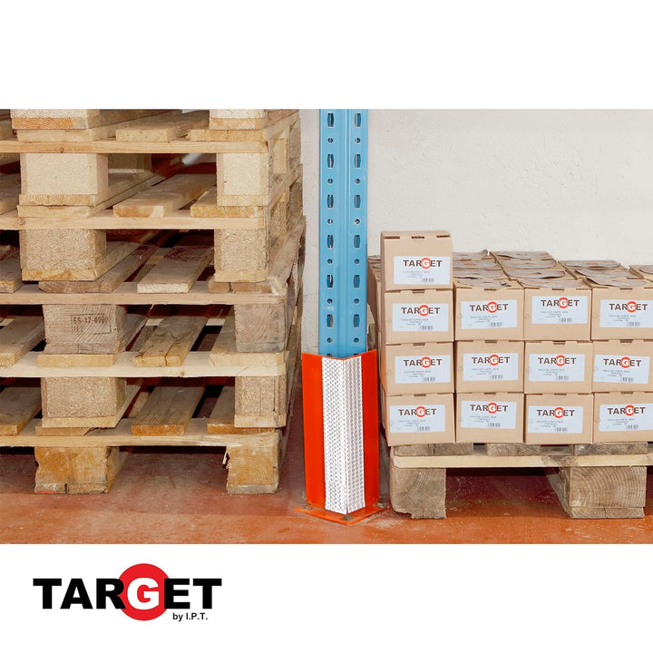 TARGET CRB3350 - Reflektierendes Band - Weiss 33 Meter x 50 Millimeter - Klebeband - Warnung - Besch