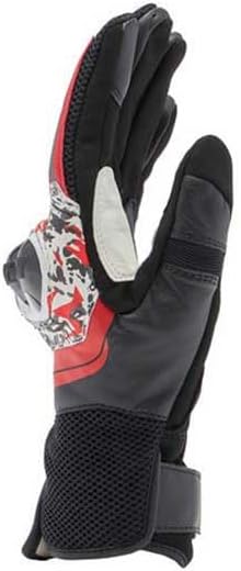 Dainese - Mig 3 Unisex Gloves, Leder-Motorradhandschuhe, Knöchelschutz, Touchscreen, für Männer und
