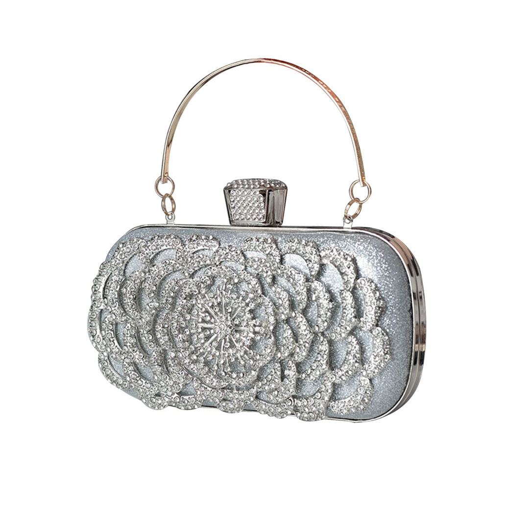 CORIOS Damen Clutch Strass Abendtasche Glitzer Diamant Handtasche Abnehmbarer Kette Tasche Elegante