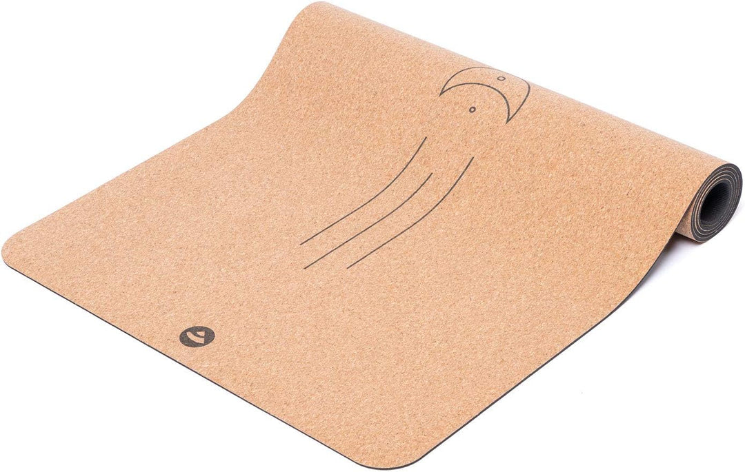 bodhi Yogamatte Kork | 4 mm | 100% Nachhaltig & Ökologisch | Hohe Rutschfestigkeit | Yoga Matte aus