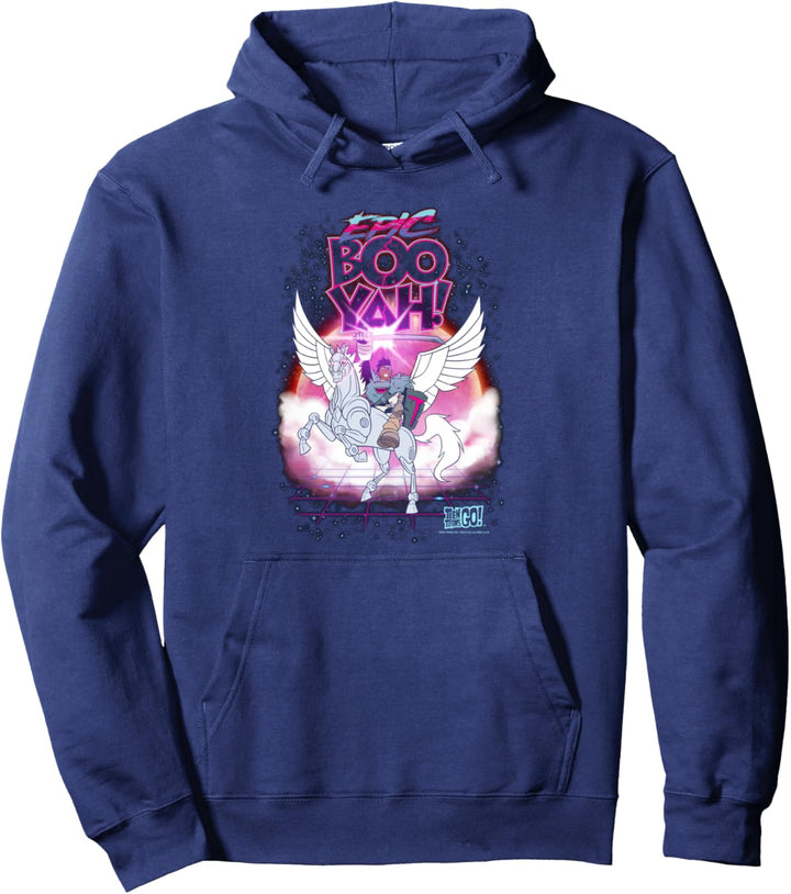 Teen Titans Go! Cyborg Epic Boo Ya Pullover Hoodie