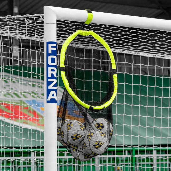 FORZA Fussball Ziel & Tasche – 2in1 Design – Ecke Schiessen Ziele & Fussbälle Tasche | einfache Mont