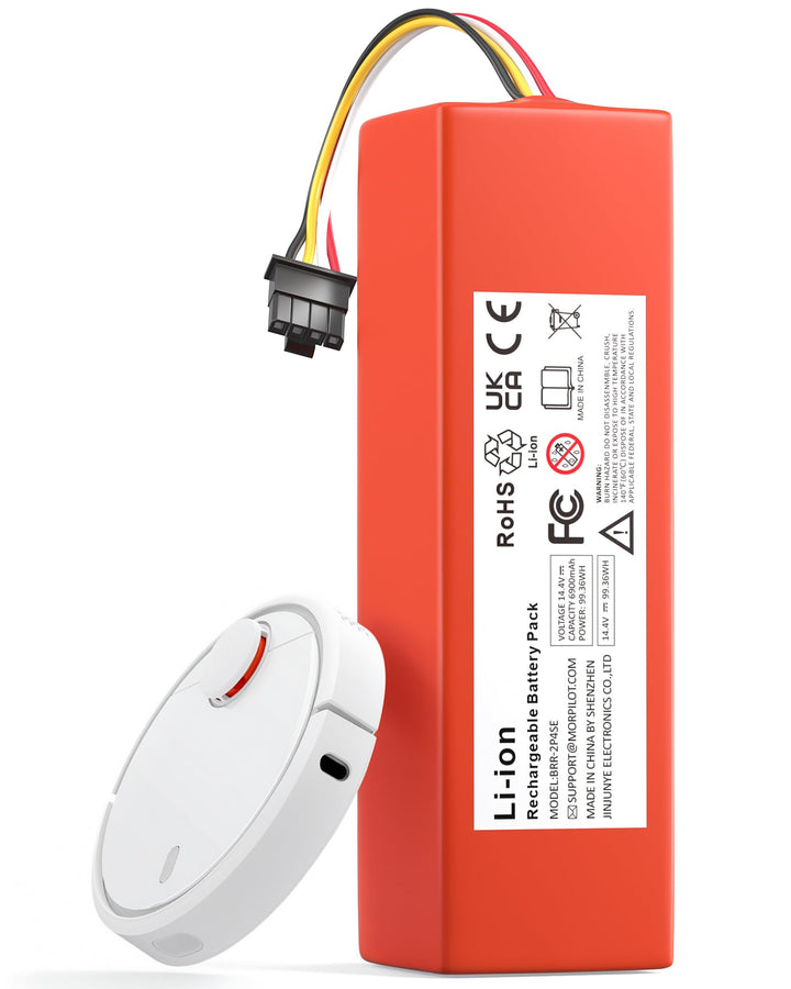 6900mAh Ersatzakku Xiaomi Mi S5/S6/S7/Q7 Max MaxV Ultra Pure, Xiaomi Roborock S50/S55, 1st und 2nd G