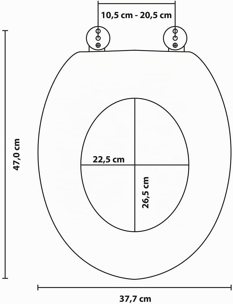 Sanilo WC Sitz, viele schöne Toilettendeckel zur Auswahl, hochwertige und stabile Qualität aus Holz
