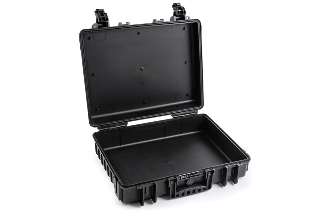 B&W International Mehrzweckkoffer Outdoor 6040 (PP.210) Schwarz – Leerkoffer – wasserdicht (IP67), s