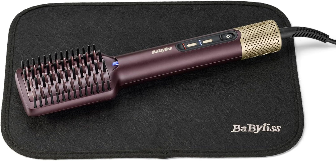 BaByliss Air Power Smooth – NEU 2025, Glätten und Trocknen von nass zu trocken, Haartrocknerbürste m