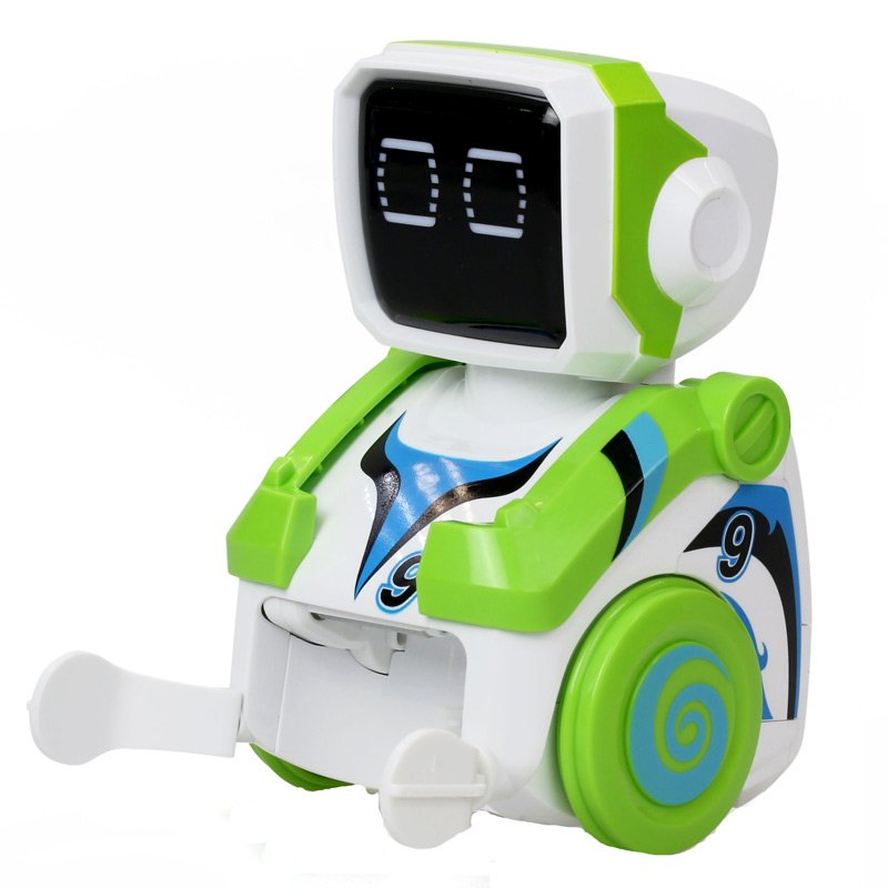 Silverlit Ferngesteuerter Roboter mit LED-Leuchtaugen Grün Spielzeugroboter