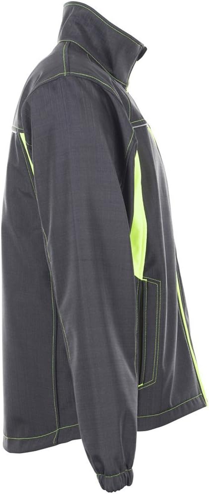Planam Grösse L Unisex Basalt Neon Softshelljacke anthrazit gelb Modell 6290 Anthrazit/Gelb L, Anthr