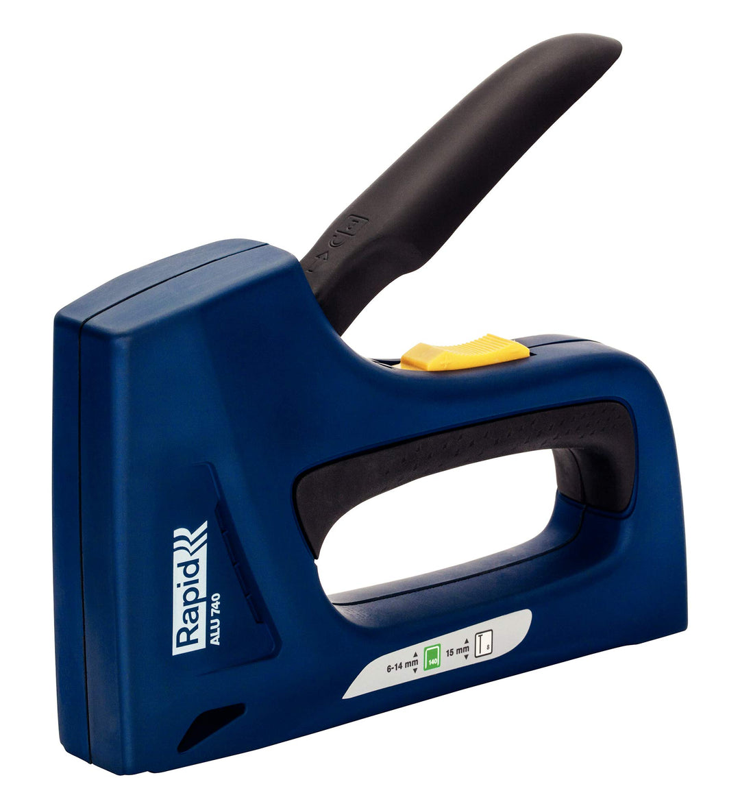 Rapid Handtacker ALU740, Tacker für Holz und Folien, Robust, Aluminium, für Klammern Typ 140, 6-14mm