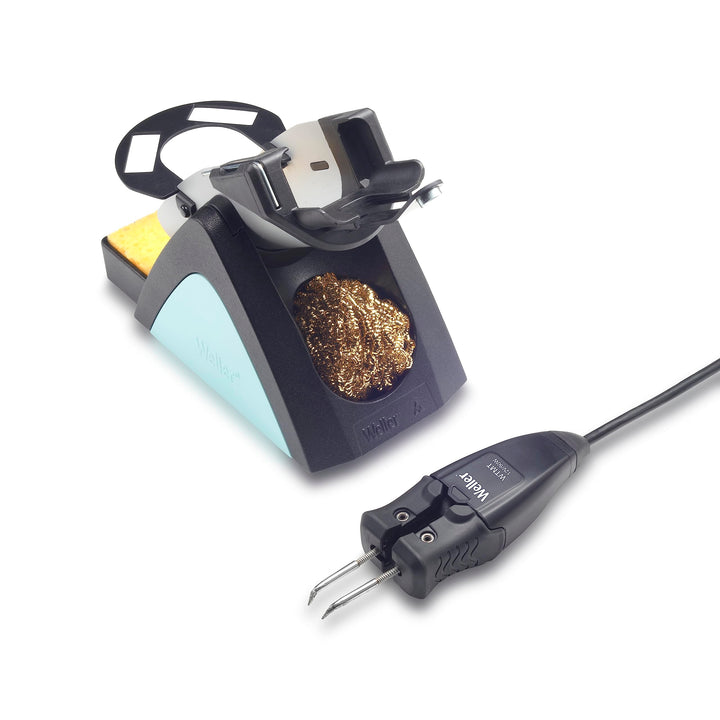 Weller T0051321499 Mikro-Schweiss- und Lötset, 80 W, 12 V, Pfannen (2 x 40 W), Sicherheitshalterung