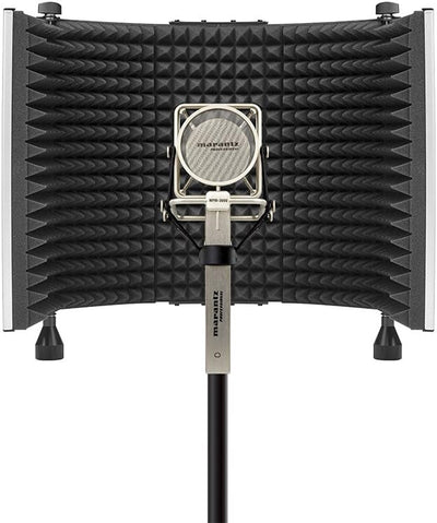 Marantz Professional SoundShield - Portable Aufnahmeschallwand/Reflexionsfilter für Mikrofone, Gross