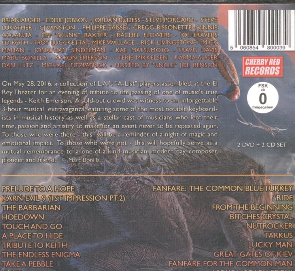 Fanfare for the Uncommon Man-Keith Emerson Trib., Audio-CD